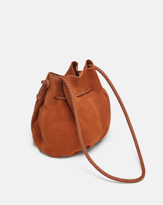 Split Crossbody Bucket Bag - Image 4