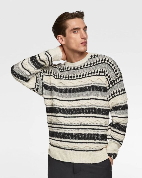 Jacket With Striped