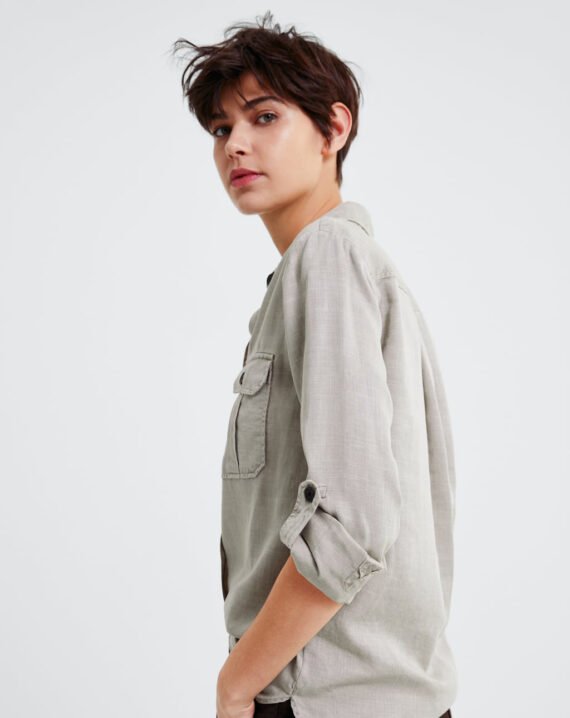 Shirt Mango Gray - Image 2