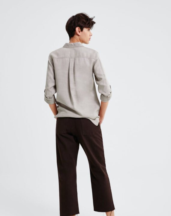 Shirt Mango Gray - Image 4