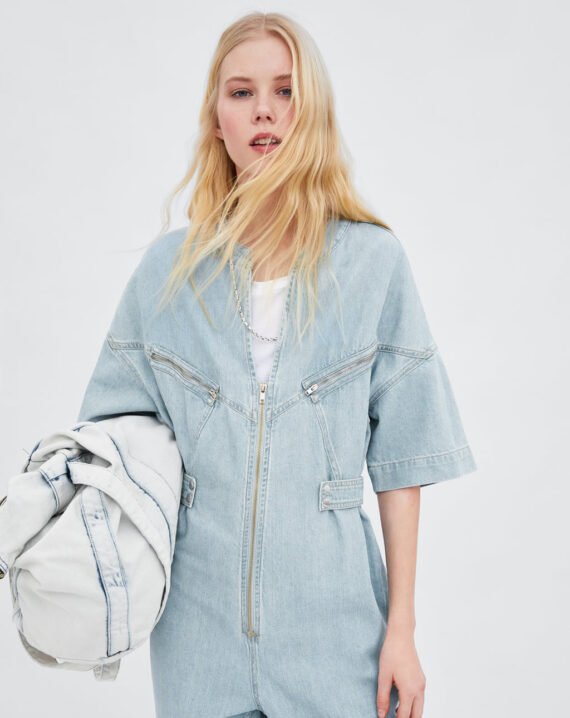 Denim Jumpsuit - Image 2