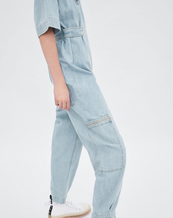 Denim Jumpsuit - Image 4
