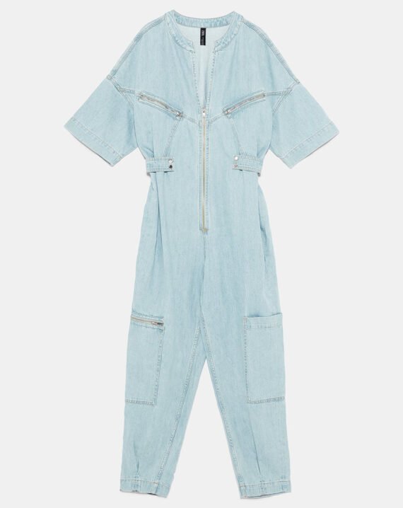 Denim Jumpsuit - Image 5