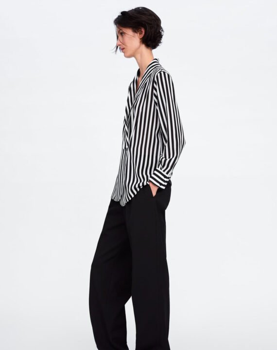 Striped Jacquard Sweater - Image 2