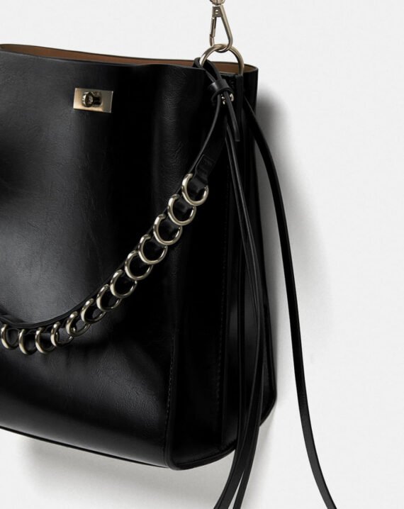 Bucket Bag With Rings - Image 3