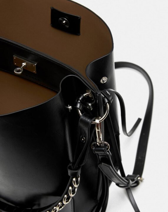 Bucket Bag With Rings - Image 4